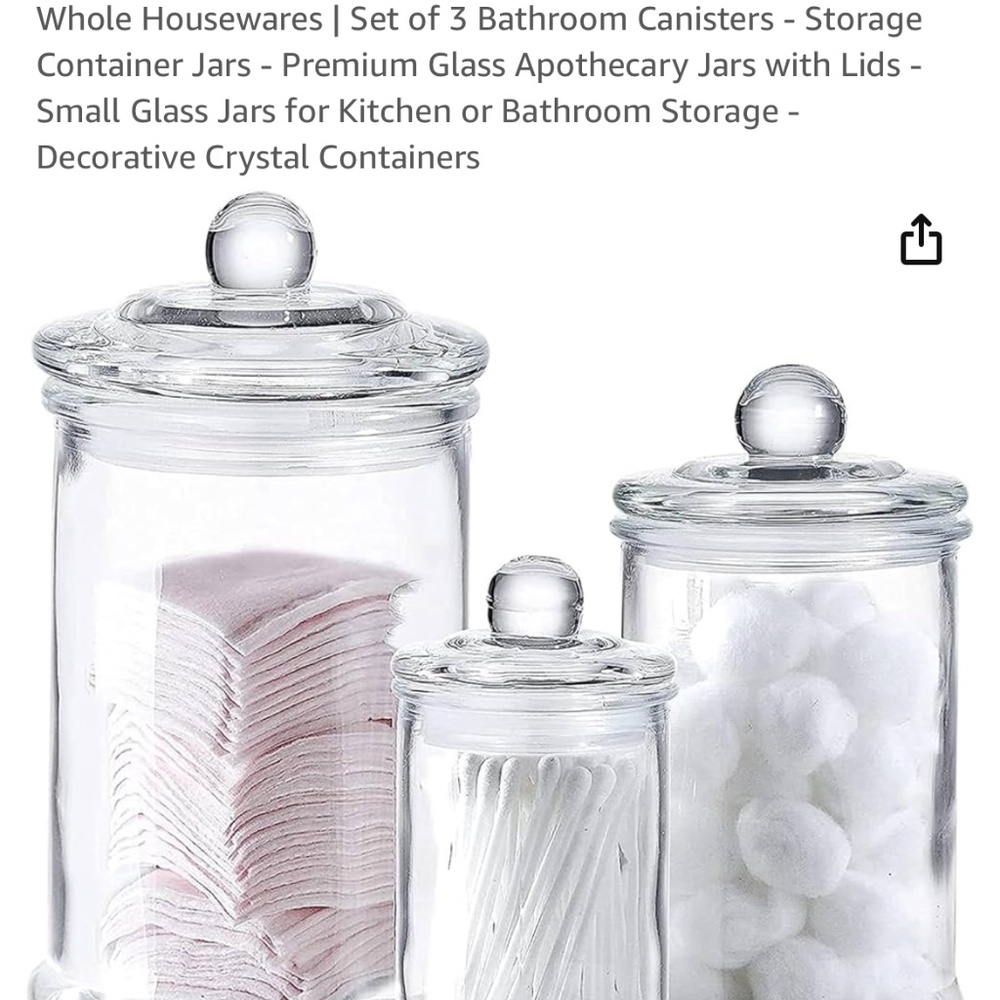 Apothecary jars